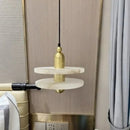 Axyaa Marble LED Pendant Light - Luxe Minimalist Nordic Design