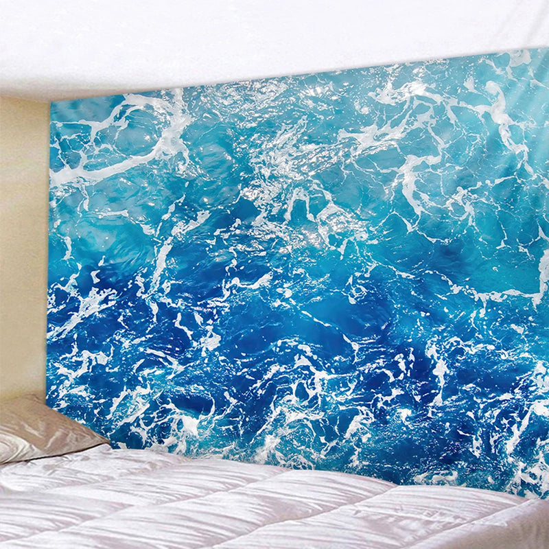 Beach Wave Landscape Tapestry for Axyaa Home Decor