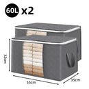 Axyaa Large Capacity Clothes Storage Bag for Organizing Bedroom Closet Clothing