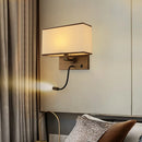 Axyaa LED Wall Lamp Modern Simple Bedroom Home Decor Scones Fixtures E27