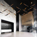 Axyaa Modern Bar Chandelier Pendant Light for Home, Living Room, Hotel Lighting