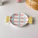 Axyaa Candy Shaped Plate: Colorful Dessert & Snack Dish Gift for Girls