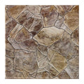 Axyaa 3D Faux Stone Tile Sticker for Kitchen and Bathroom Walls