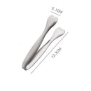 Axyaa Heart Food Tongs: Stainless Steel Cooking Tweezer for Steak, Sugar & Ice
