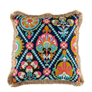 Axyaa Bohemian Embroidered Cushion Covers for Home Decoration