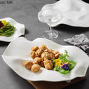 Axya Ceramic Dinner Plate Set for Molecular Cuisine and Sushi - Specialty Tableware