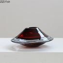 Axyaa Gyroscope Glass Vase: Modern Floral Desk Decoration and Hydroponics Flower Pot