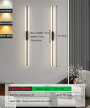 Axyaa Black Tube Wall Sconces for Bedroom Living Room Corridor Mirror Vanity Lamp
