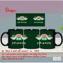 Axyaa Friends Central Perk Mug 11oz: Personalized Name, Wholesale Tea Cup, Dropshipping