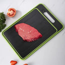 Axyaa Multifunctional Cutting Board with Knife Sharpener and Garlic Grinder