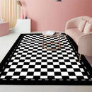 Axyaa Soft Crystal Fleece Area Rug | Elegant Anti-Slip Living Room Carpet