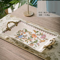 Axyaa Ceramic Retro Fruit Tray - Elegant Living Room Decor