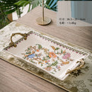 Axyaa Ceramic Retro Fruit Tray - Elegant Living Room Decor