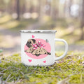 French Bulldog Print Enamel Mug by Axyaa - Dog Lover's Gift & Coffee Cup