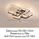 Axyaa Dimmable LED Ceiling Light for Living, Bedroom, Dining - Modern Surface Mounted Fixture