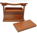 Axya Portable Picnic Tableware Set with Dessert Box and Tea Tray