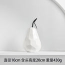 Axyaa Apple Pear Decoration: Simple Ceramic Fruit for Home & Office Décor