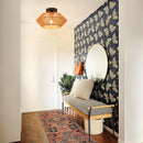 Axyaa Boho Chic E27 Ceiling Light for Living Room, Bedroom, Dining Area, Hallway