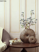 Axyaa Resin Crafts Flower Vase Stripe Texture Modern Home Decor