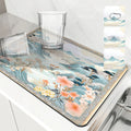 Axyaa Square Absorbent Dry Mat for Plants and Dishes
