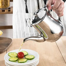 Axya Stainless Steel Oil Can Seasoning Jar Pot Kitchen Supplies Bottle