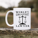 Axyaa Ceramic Lawyer Mug 11oz - Ideal Judge Gift for Friend's Birthday