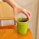 Kawaii Ceramic Coffee Mug Set | Axyaa 200/400ml | Ideal for Tea, Milk, Juice | Gift Idea
