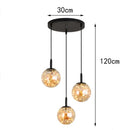 Axyaa Modern Pendant Light LED Chandelier for Dining Room Ceiling Decor
