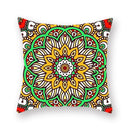 Axyaa Bohemian Mandala Print Pillow Cover 45x45cm