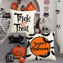 Axyaa Halloween Pillowcase Cojines Funny Cushion Cover Home Sofa Decoration