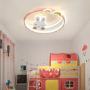 Axyaa Kids Room LED Ceiling Chandelier Bedroom Lighting Luster Study Lampara Techo