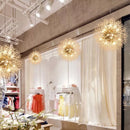 Axyaa Crystal Dandelion Pendant Light - Luxury Nordic Design for Home Decor
