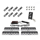 Axyaa Car LED Grid Strobe Light with Remote Control for Emergency Warning Beacons