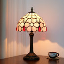 Axyaa Pink Flower Retro Table Lamp - Home Decor Lighting