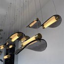 Axyaa Nordic Glass Hanging Wire Lamp for Stylish Decor