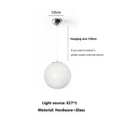 Axyaa Colorful Bubble Pendant Light for Bedroom & Children's Room, E27 Bulb