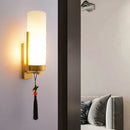 Axyaa Chinese Style Wall Lamp: Modern Minimalist Living Room Bedroom Lighting Fixtures