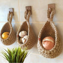 Axyaa Hanging Wall Basket Organizer for Kitchen Garden Storage