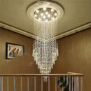 Axyaa Luxury Crystal Chandelier Lighting for Modern Home Decoration