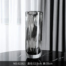 Axyaa Crystal Clear Glass Vase for High-End Flower Arrangements