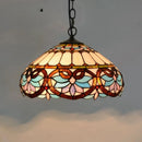 Axyaa French Glass Retro Restaurant Lamp - Japanese Bar Tea Room Pendant