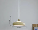 Axyaa French Cream Wind Bauhaus Pendant Lights for Kitchen Island Bar Dining Room