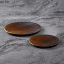 Axya Ceramic Dinner Plate Set - Elegant Restaurant Tableware for Steak, Sushi, Pasta & More