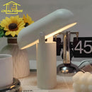Axyaa Minimalist Rechargeable Table Lamp Touch Switch Bedroom Bedside Modern Light Fixtures