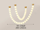 Axyaa Modern Pendant Light Chandelier LED Ceiling Lamp for Indoor Dining Room