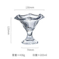 Axyaa Glass Dessert Bowl Set Molecular Cuisine Tableware