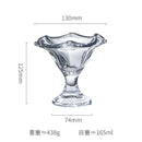 Axyaa Glass Dessert Bowl Set Molecular Cuisine Tableware