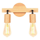 Axyaa Modern Nordic Wood Wall Light for Living Room & Bathroom