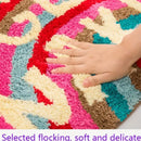 Axyaa Rainbow Get Naked Bathroom Rug Set