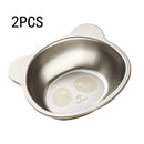 Axyaa Kids Bear Stainless Steel Dinner Bowl